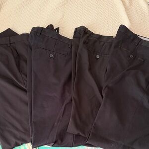 Haggar, Dockers and PGA tour Classic Black Men's Dress Pants XXL bundle